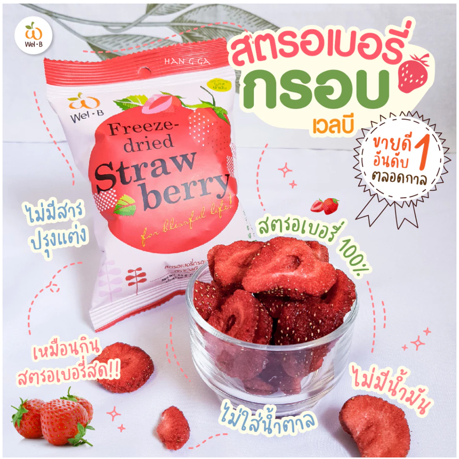 ๐๐ Wel-B Freeze-Dried Fruit Chips
