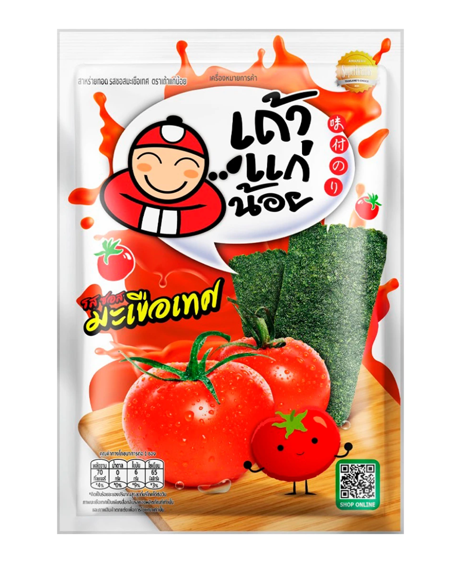 ๐
TAOKAENOI Crispy Seaweed Tomato Sauce Flavor