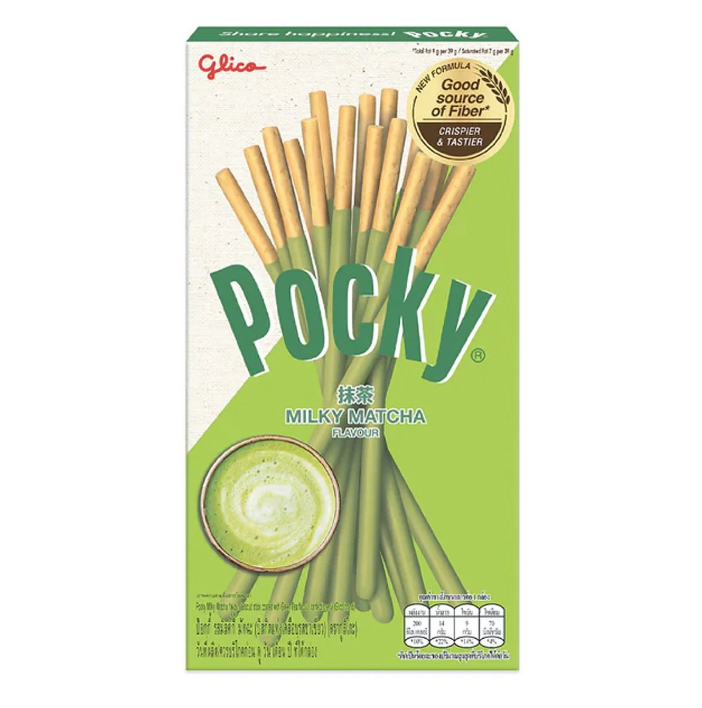 グリコ ポッキー ミルキー抹茶ビスケットスティック 抹茶風味クリームでコーティング