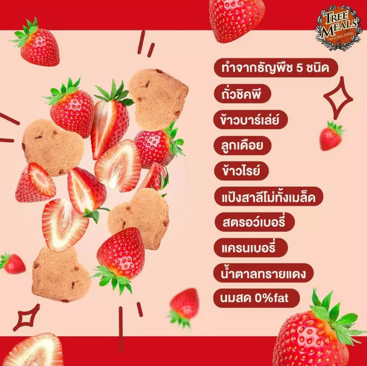 Treemeals Scones Strawberry