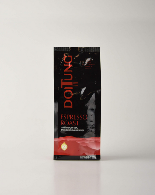🌿 DoiTung Espresso Roast|100% Arabica Ground Coffee (200g)