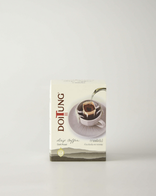 ☕DoiTung 100% Roasted Arabica Drip Coffee Dark Roast