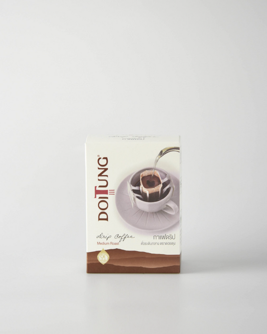 ☕DoiTung 100% Roasted Arabica Drip Coffee Medium Roast
