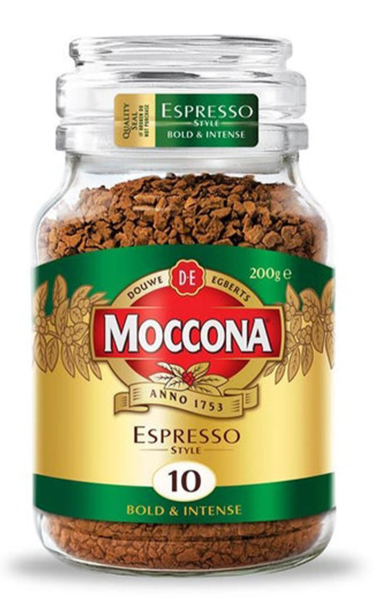 Moccona Espresso Style Instant Coffee Freeze Dried 200 g