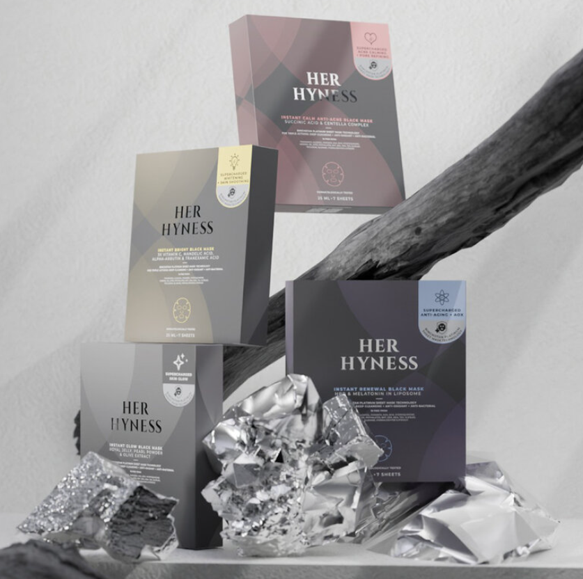 ๐ HER HYNESS Black Mask Series 7pcs box ๐