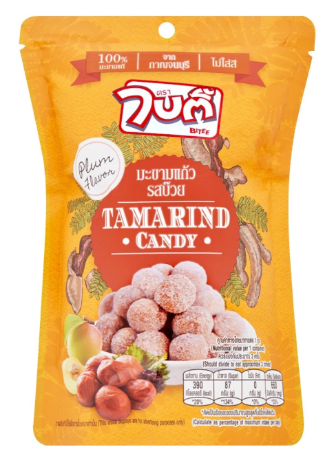 Bitee Tamarind Candy Plum Flavor