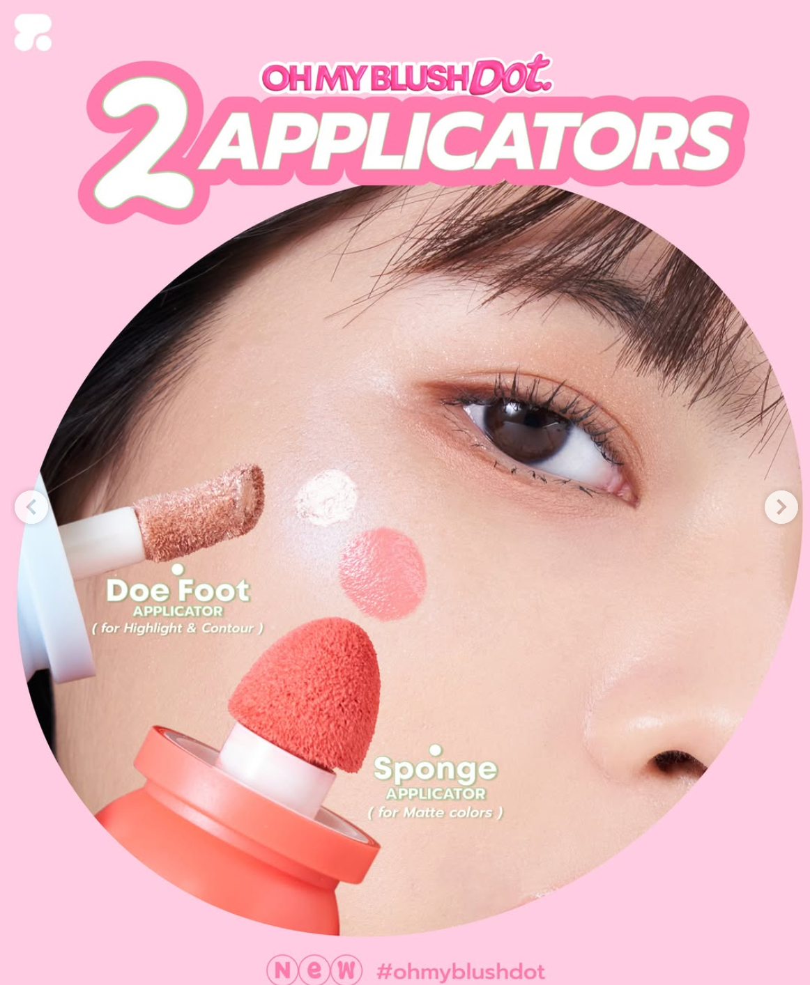 💖 2P Original - Oh My Blush Dot Stick