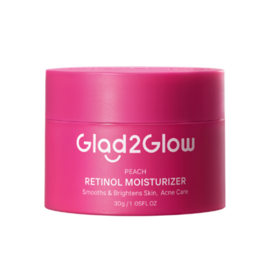 🍑 Glad2Glow Peach Retinol Moisturizer