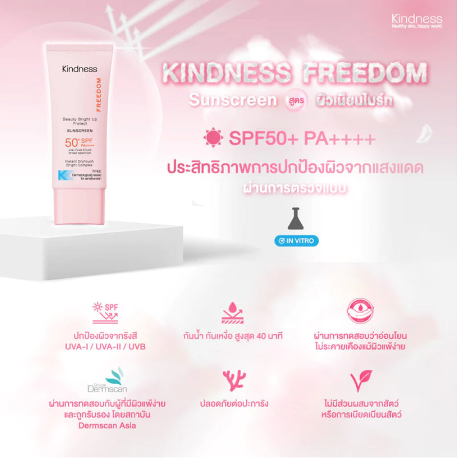 ☀️Kindness Freedom Sunscreen