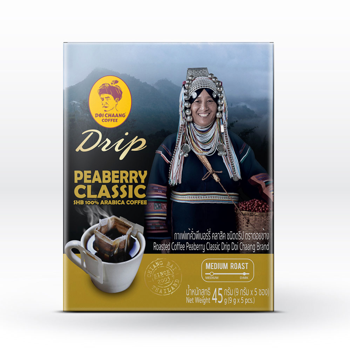 ☕ Doi Chaang 滴濾咖啡 – Peaberry Classic