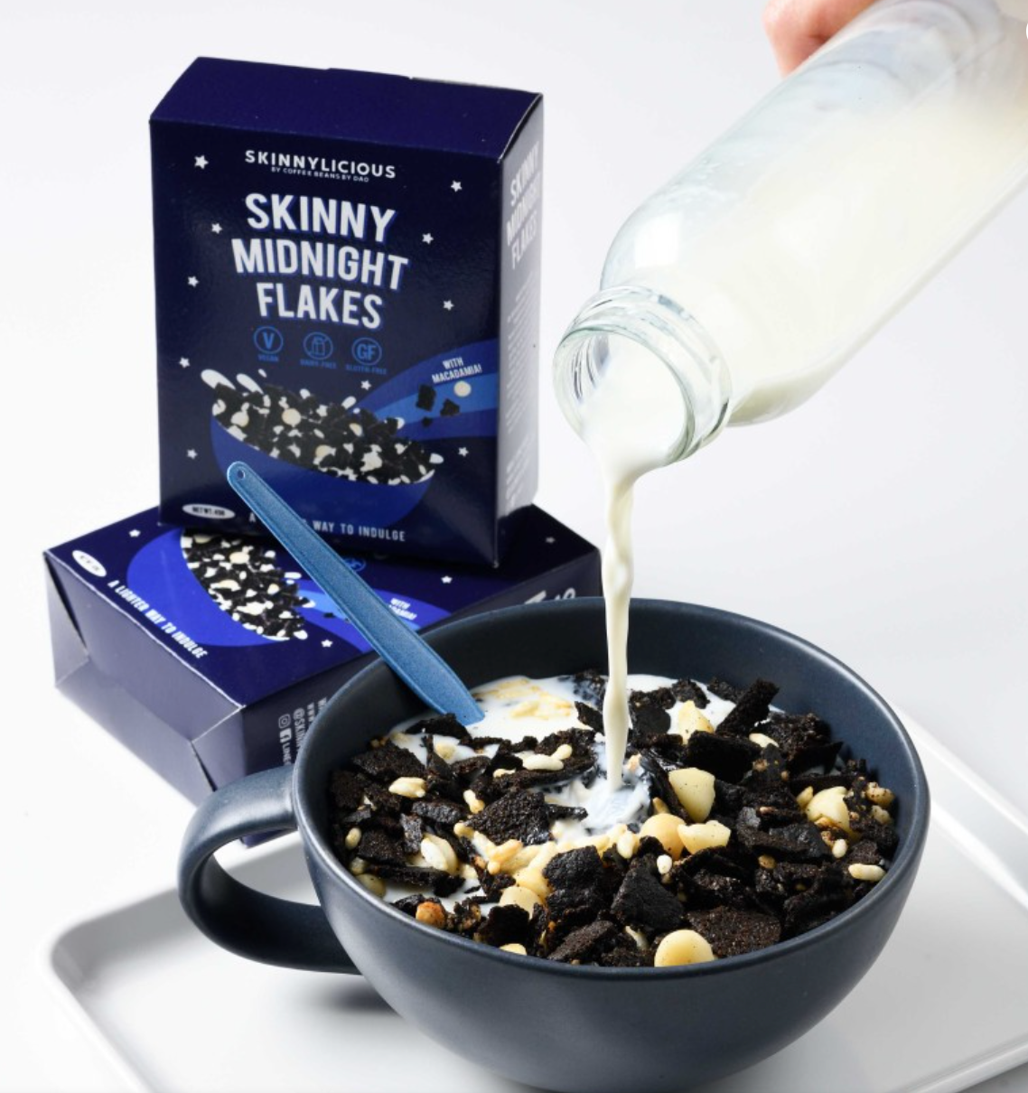 🌌 Skinny Midnight Flakes - Starry Night Healthy Cereal 🌌