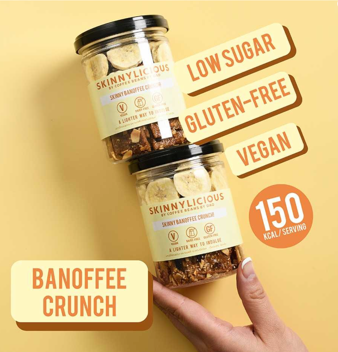 🍌 Skinny Banoffee Crunch 🍫