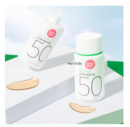 🌞 Cathy Doll Anti Acne Sun Matte SPF50 PA++++ 🌞