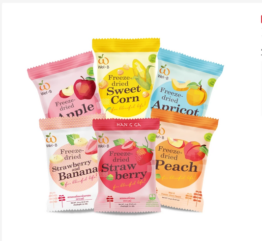 🍎🍓 Wel-B Freeze-Dried Fruit Chips