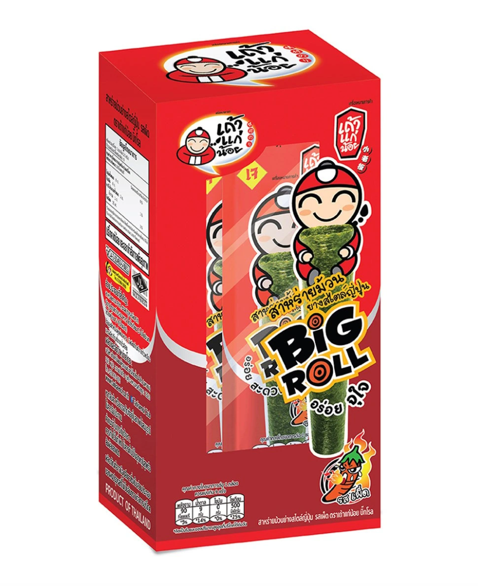 【タイ直送】 🔥 TAO KAE NOI ビッグロール スパイシー