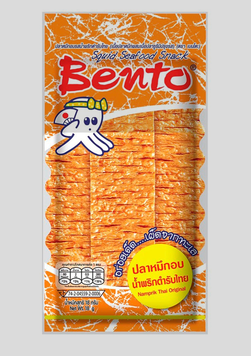 🔥 BENTO 泰式辣椒醬魷魚片 – 正宗泰國風味