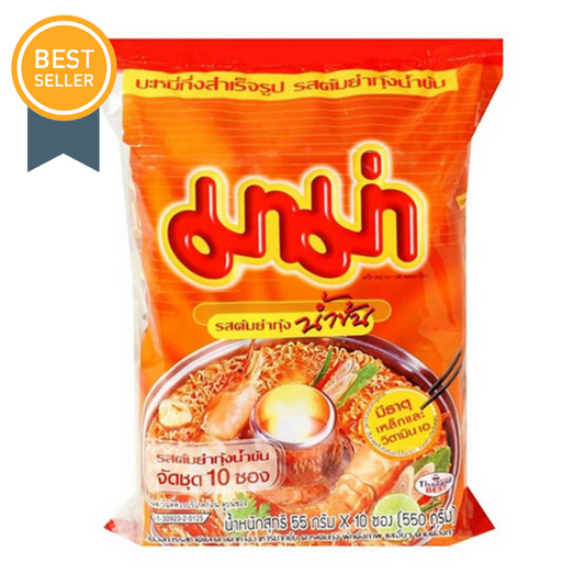 🍜🔥 MAMA Creamy Tom Yum Shrimp Instant Noodles