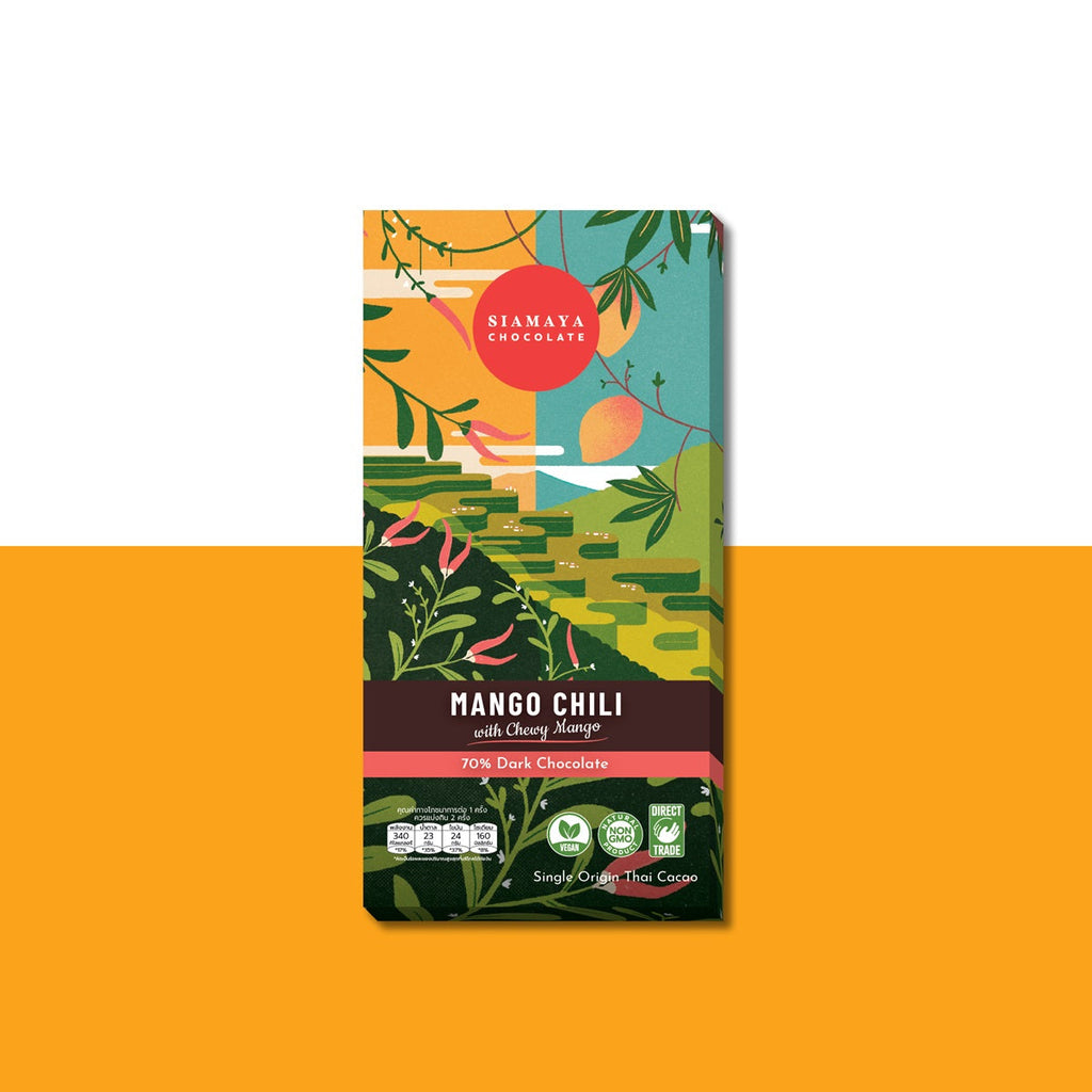 Siamaya Mango & Chili Dark Chocolate Bar
