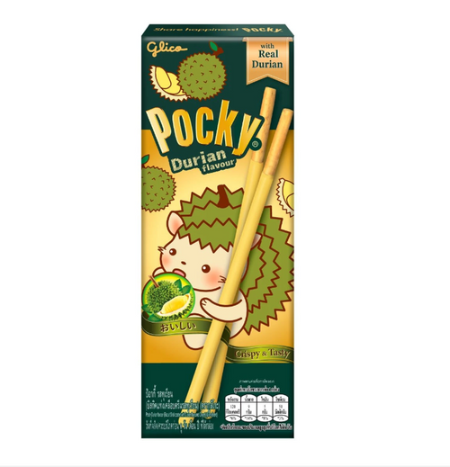 グリコ ポッキー ドリアン風味 25g｜話題のユニークフレーバーを体験