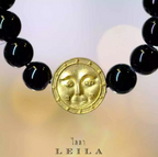 LEILA 12-Star Smiling Face Amulet Bracelet