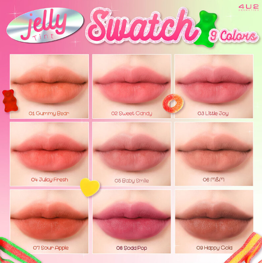 4U2 Jelly Tint (18 Shades) 4g