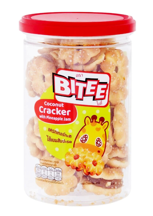 🍍 Bitee Coconut Cracker with Pineapple Jam 🍍