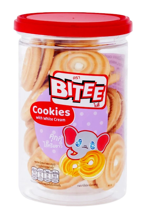 バイティー ホワイトクリーム入りクッキー