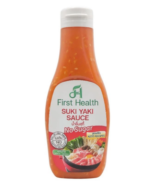🔥【First Health】無糖生酮壽喜燒沾醬｜KETO Suki Yaki Sauce｜215g 裝