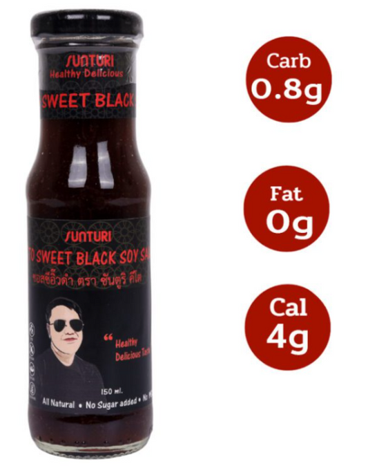 🔥 生酮甜黑醬油（Sunturi Sweet Black Soy Sauce）150ml