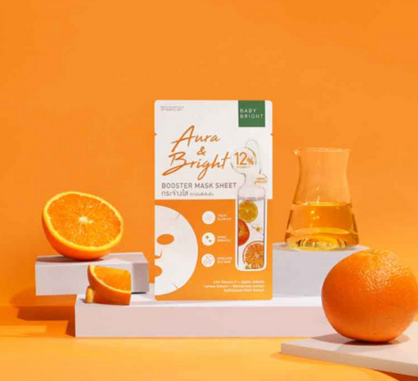 🍊 Baby Bright 柑橘煥亮修護面膜 20g
