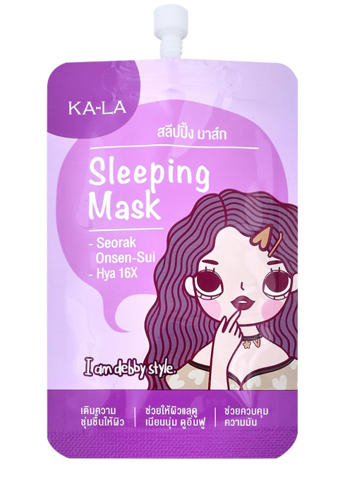 KALA 眠亮修護晚安面膜 7g – 韓國雪嶽溫泉水 × HYA 16X 玻尿酸 配方