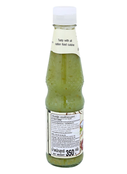 デックソムブン ケトー シーフードソース 350g – 砂糖不使用のタイ酸辣ソース